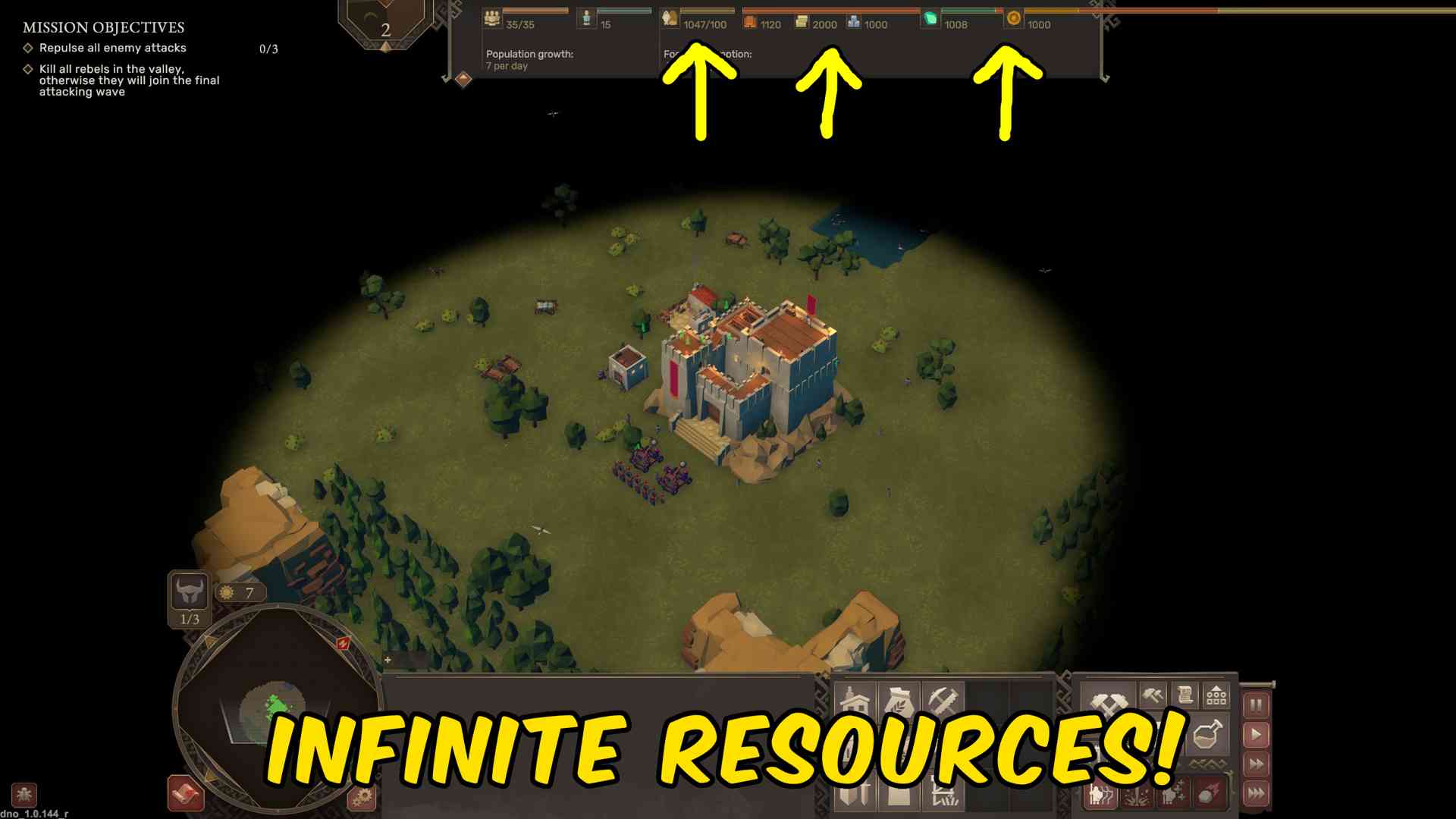 Diplomacy is Not an Option — Give Resources (screenshot 2)